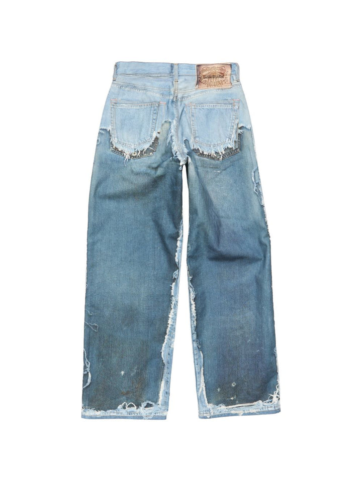 Acne Studios Jeans - Blue and green | 8de2c4e3f44223c830f1a6ba9b2e25423a6505e5