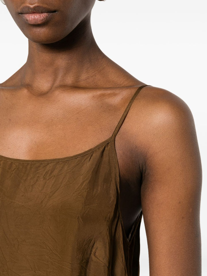 Uma Wang Dresses - Marrone | e365fbac27215b41b2ff4efd9c82a0a7709b5acc