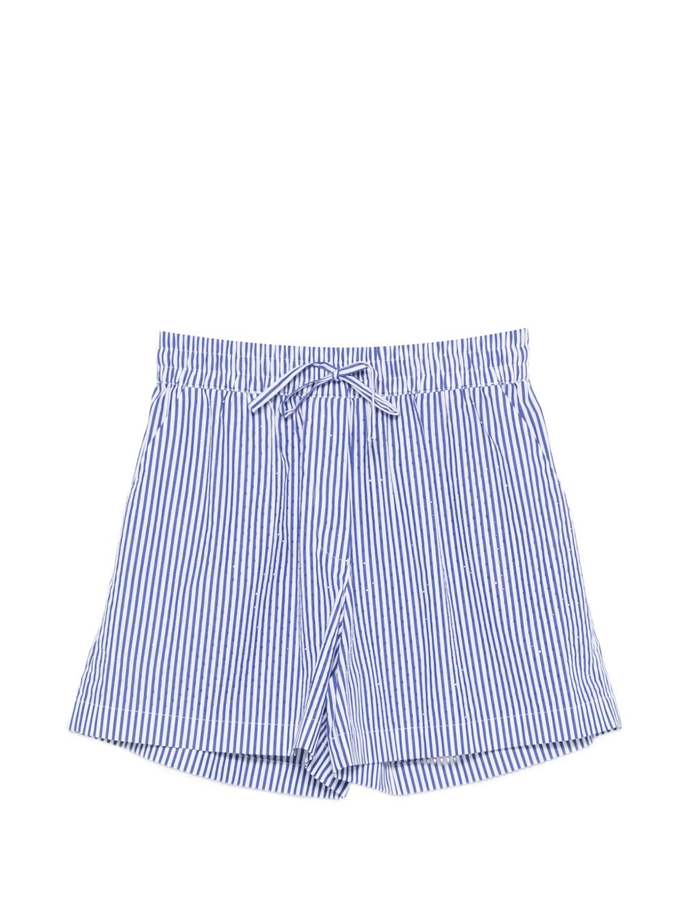 Parosh Shorts - Blue and green | a17269eb282ed1e01a89a2f1bfd9f9db669b94dd