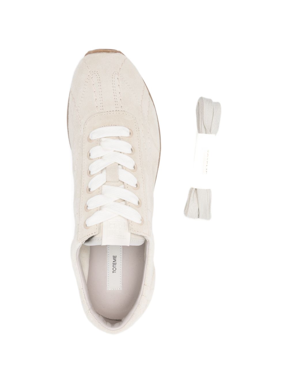Toteme Main Sneakers - BEIGE | 8bb826fda74a1823d5bcc04b74340a299f9e1f77