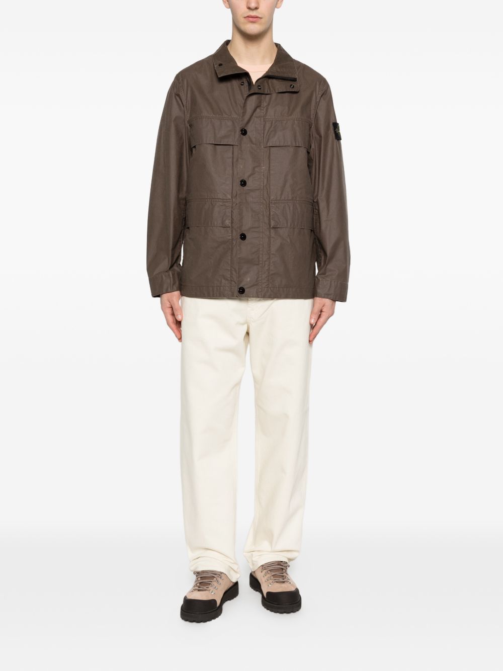 Stone Island Jackets - BROWN | 092a5cdd263ba49f472955cbd976149d03e1ed80