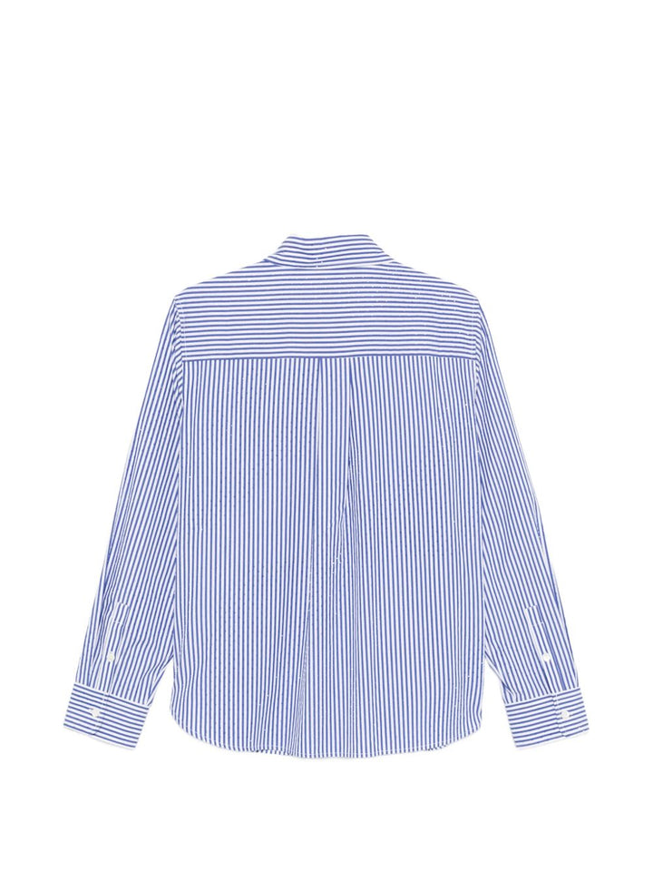 Parosh Shirts - Blue and green | 0043b8082f477e4324738795d1e6e782da2dda2e