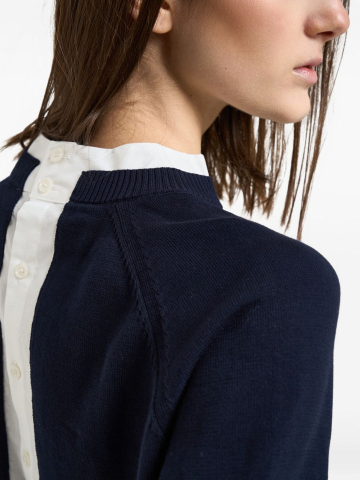 Semicouture Sweaters - Blu e verdi | 536132a5ad706ad76973260a79f0c7910b03c10d