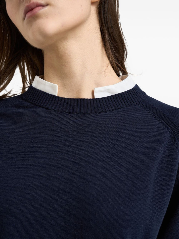 Semicouture Sweaters - Blu e verdi | d2ad441d3d146fc207c4077a7955c64ec45233c2