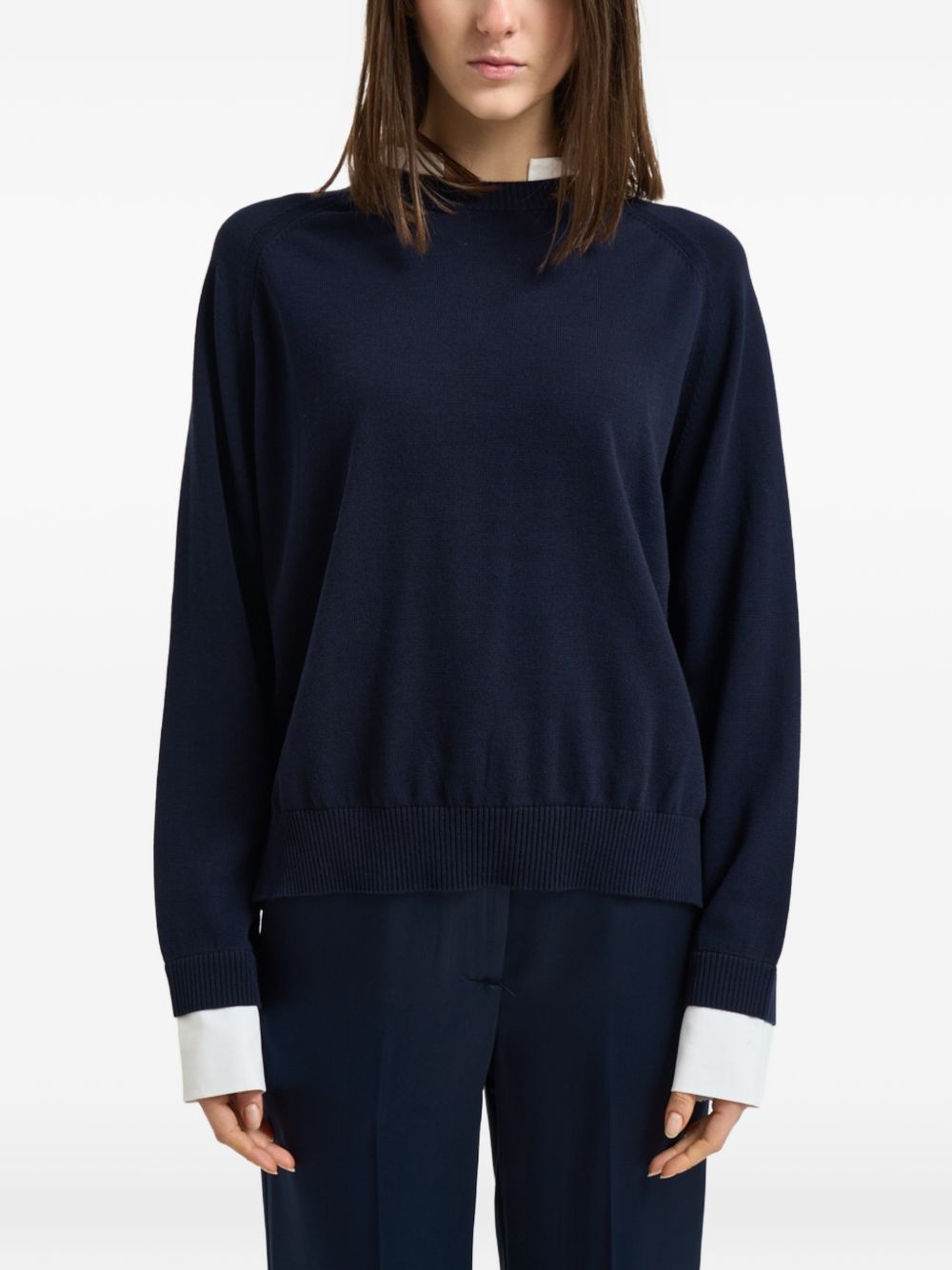 Semicouture Sweaters - Blu e verdi | d6cc9192563acbc5c239430589b716629654d0cf