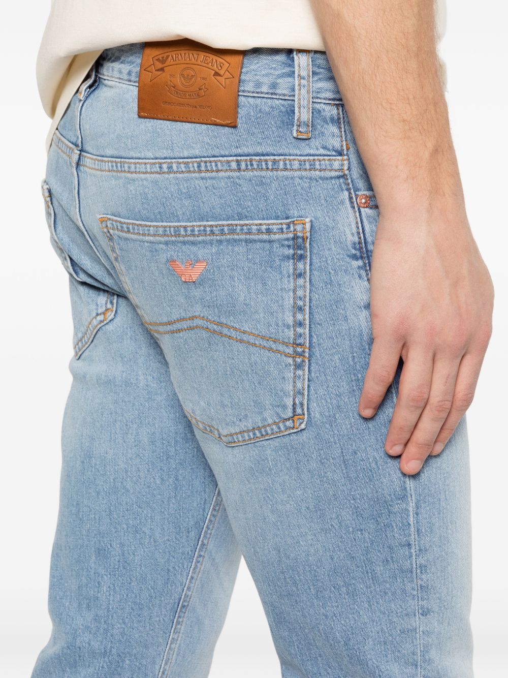 Emporio Armani Capsule Jeans - BLUE | b35a9f167d1e65f00c4ec61f32b01e60542f03ee