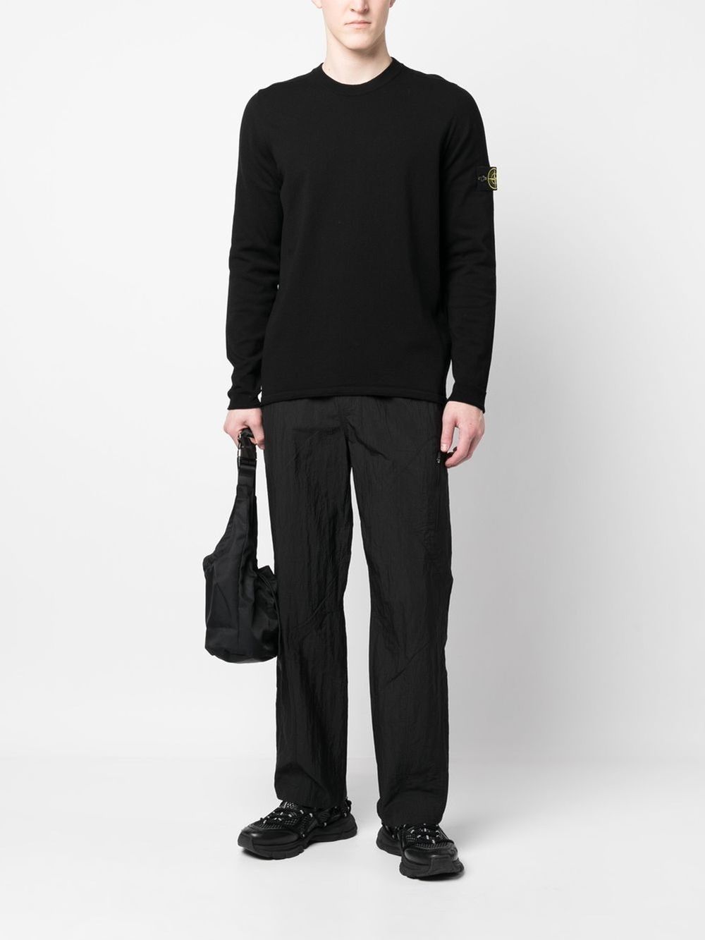 Stone Island Sweaters - BLACK | e7b7bc4a11c90d407396dba5f60ef19e0a3b2bee