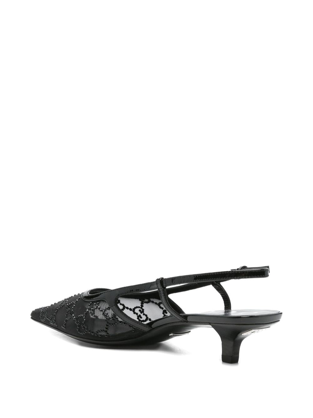 Gucci With Heel - BLACK | 02843dcde0d804e437ab77ecba94abba06f2b18e