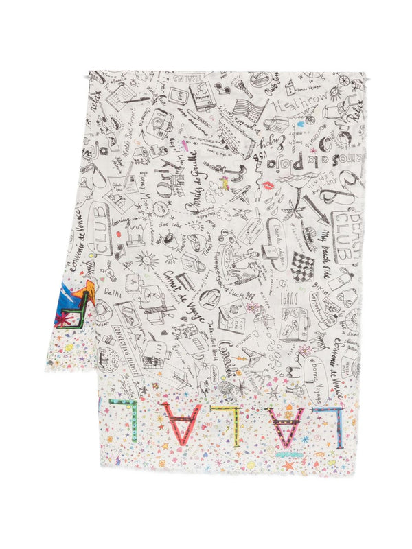 New Travel Cotton Blend Stole