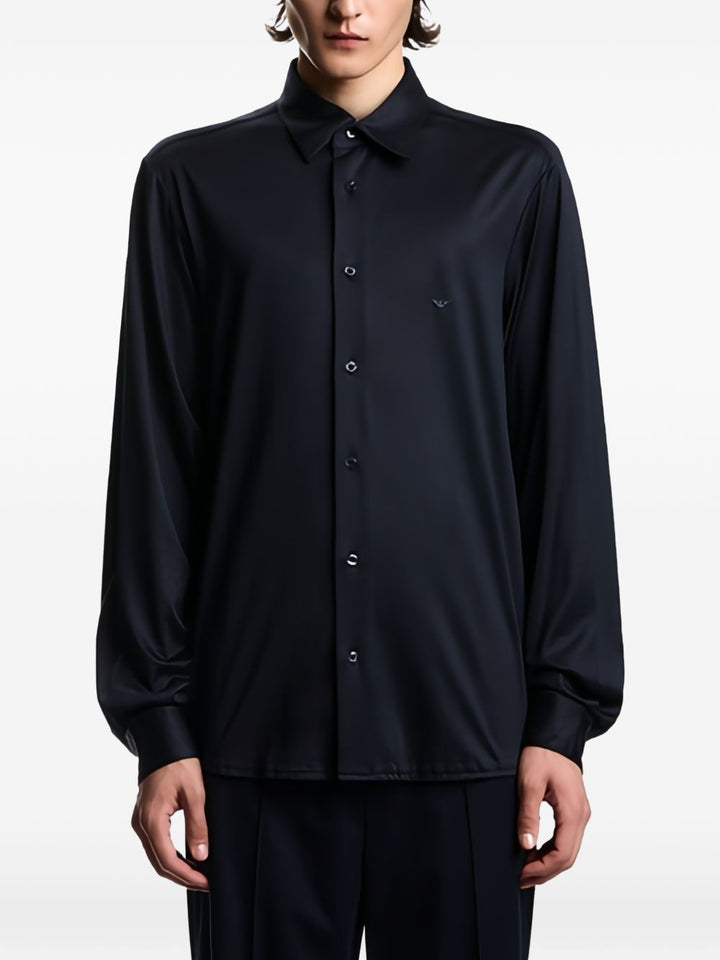 Emporio Armani Shirts - Blu e verdi | 19225decdd8c2fc8c47a9137e71b274a120ef58a