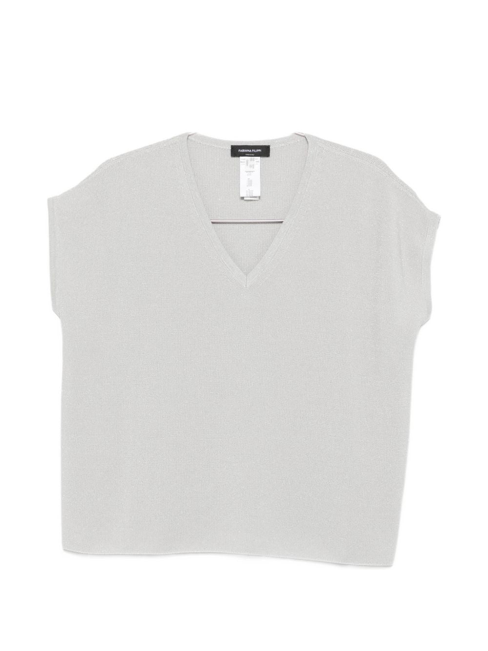 Fabiana Filippi Top - Neri e Grigi | 4c22b77d3cdada5b6f31e2e7eb3de82ab729ad8e