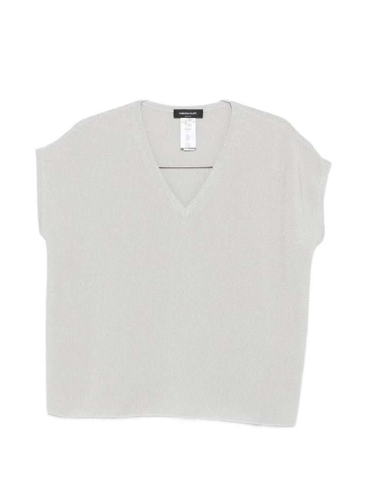 Fabiana Filippi Top - Neri e Grigi | 4c22b77d3cdada5b6f31e2e7eb3de82ab729ad8e