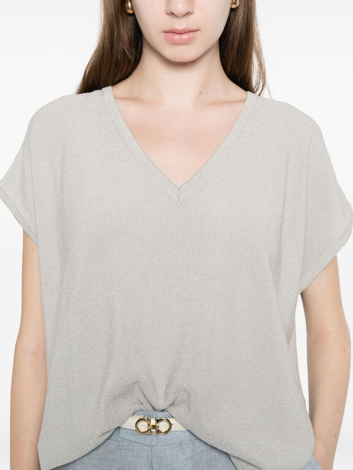 Fabiana Filippi Top - Neri e Grigi | 8ce0343914694cb01313291a42498b2841d07487