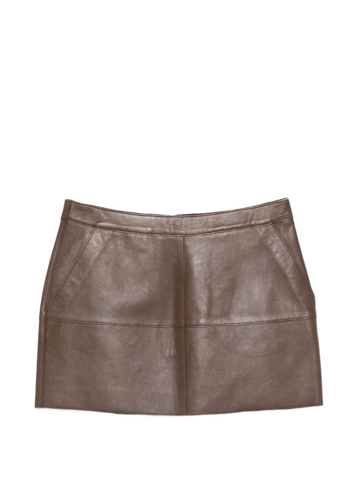 Parosh Skirts - Marrone | 60a9499bd268fc1d5344e3e2caf72f829a3bcc28