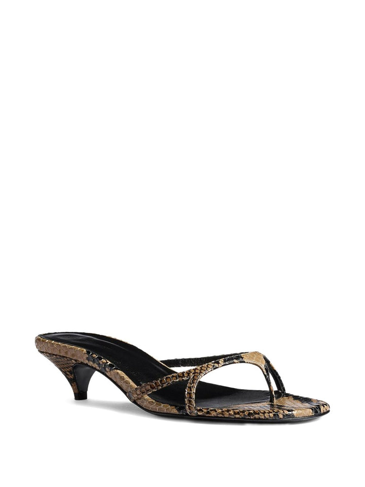 Khaite Sandals - Marrone | a228a3983fb13f719827c19c445bf13a6b63dced