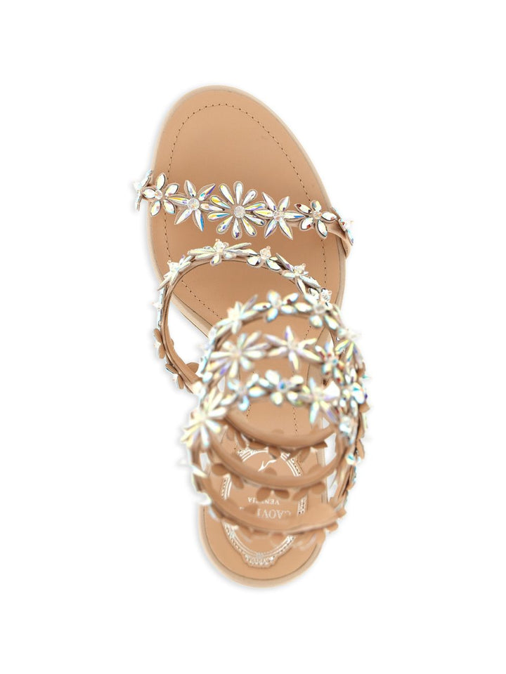 Rene' Caovilla Sandals - Light and natural | ba55d1f78a771e57db023aced293e7299e182002