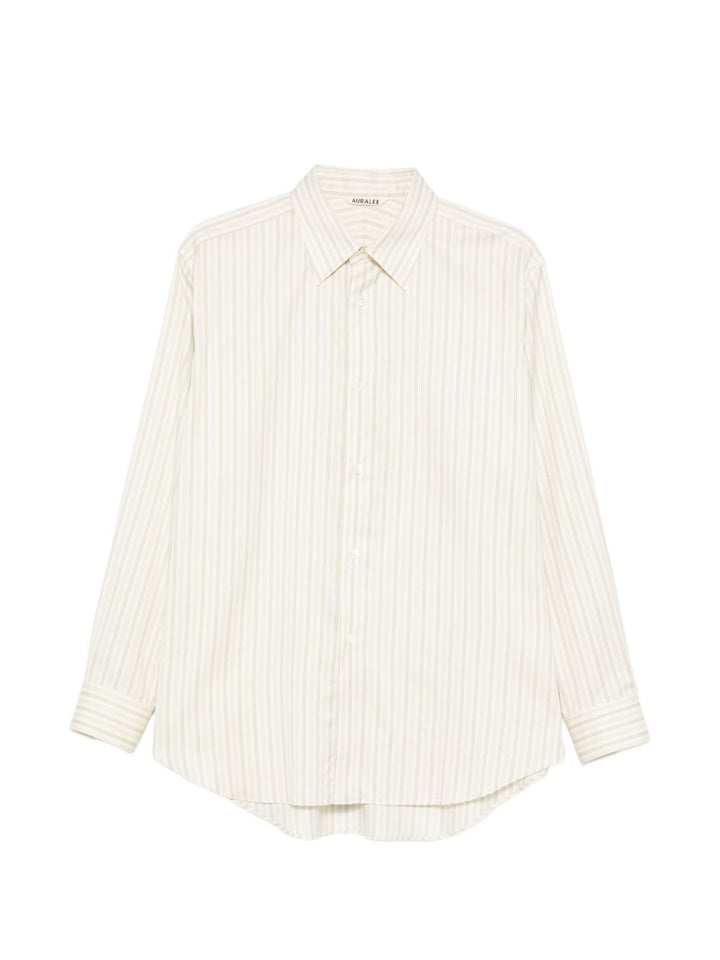 Auralee Shirts - Light and natural | 426033e9df0086cf19195fdacd651a452306369f