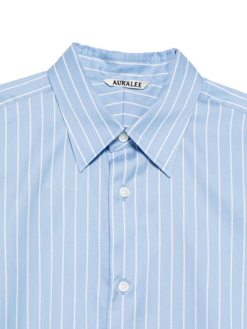 Auralee Shirts - Blue and green | 1734f3084e3ace05c2557c719f512aa775d610ed