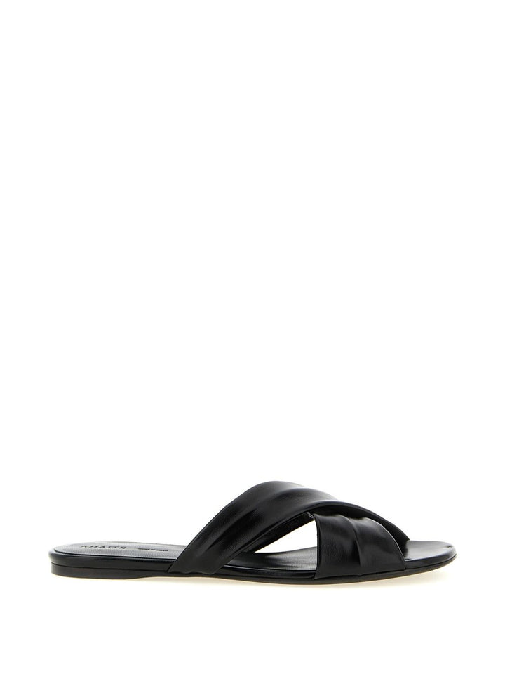 Khaite Sandals - BLACK | 014078f13899680e48868222f75daaaf7d9a1054