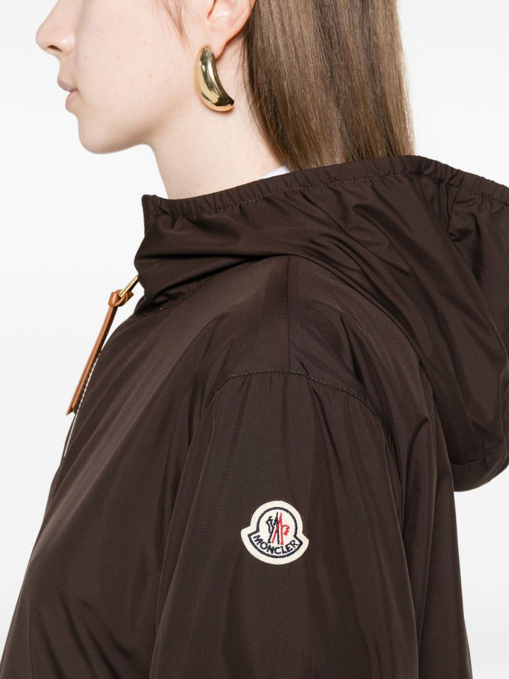 Moncler Coats - Marrone | c6fa96a69680895dfaa9f0958176a06e7eb16bc2