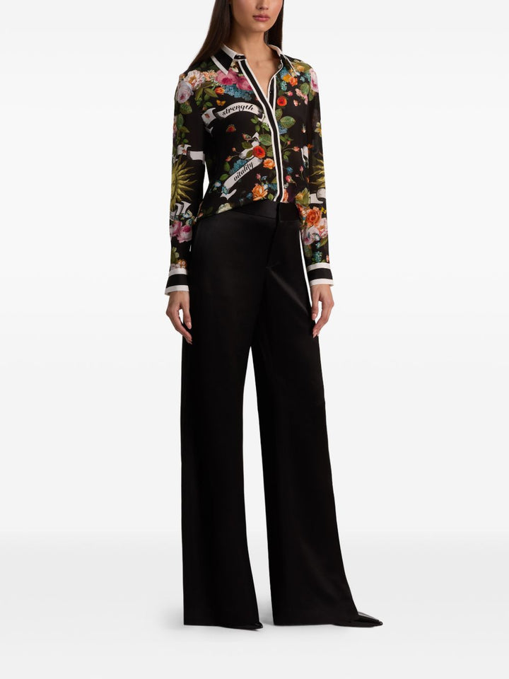 Alice + Olivia Shirts - Blacks and greys | 8db008ca0403260bb5e361bbea3a3af80319659f