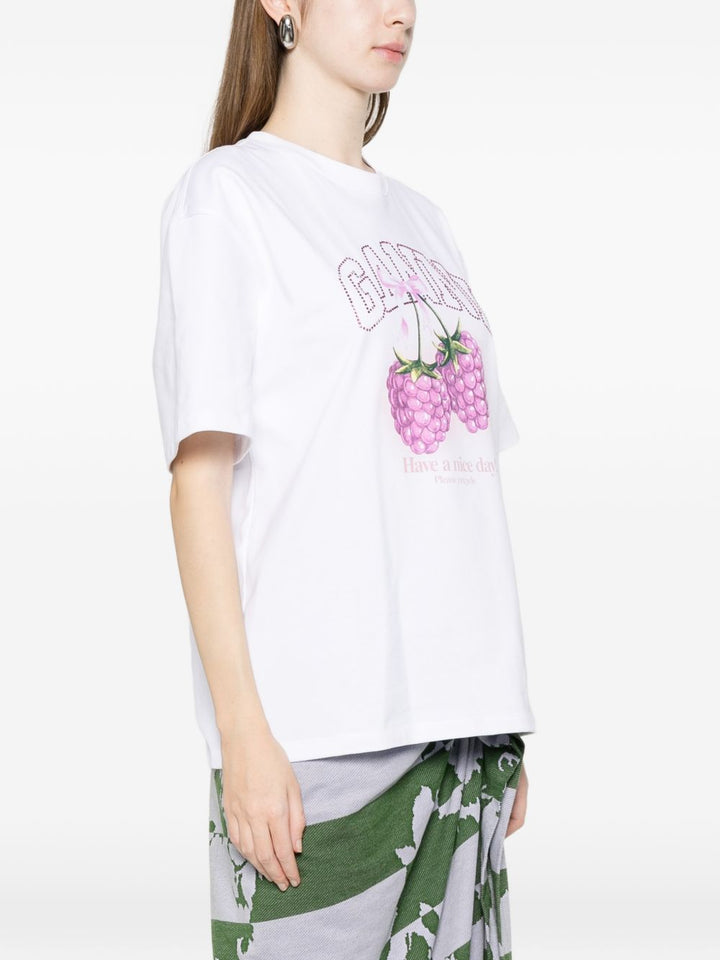 Ganni T-shirts and Polos - WHITE | 5085f6ebd8b0c20db064783dd1ee131dfd41032a