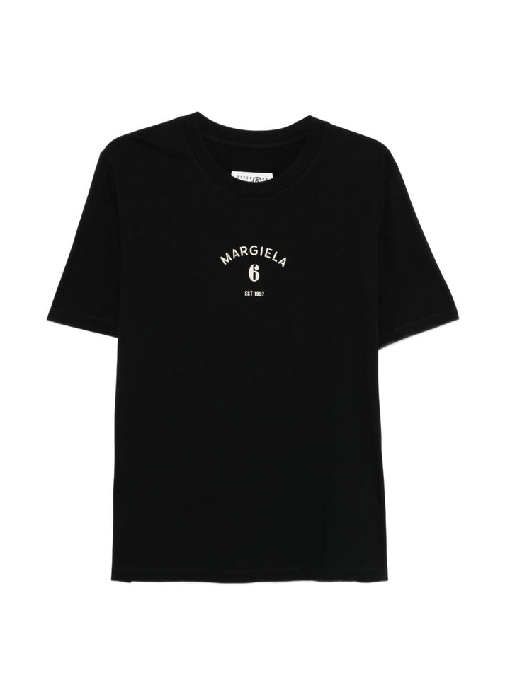 Mm6 Maison Margiela T-shirts and Polos - Blacks and greys | 16e1e6b1b8d08c8c6fdffbba46433eabda5706b0