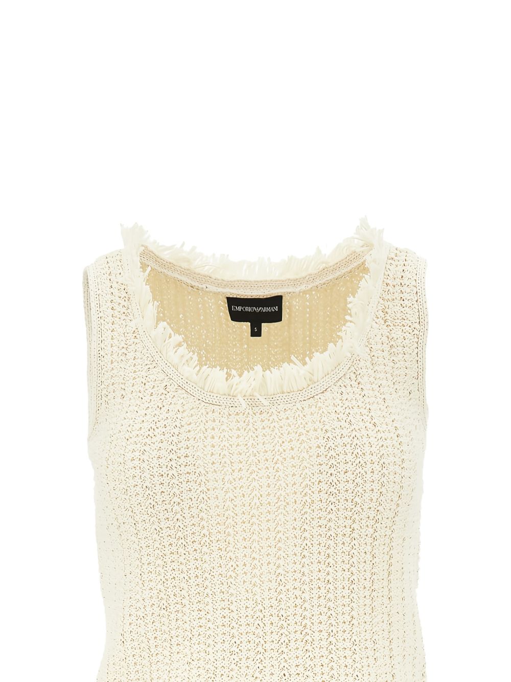 Emporio Armani Top - BEIGE | 4782364d2b4024e5fc0c1d261caea40d9d71776d