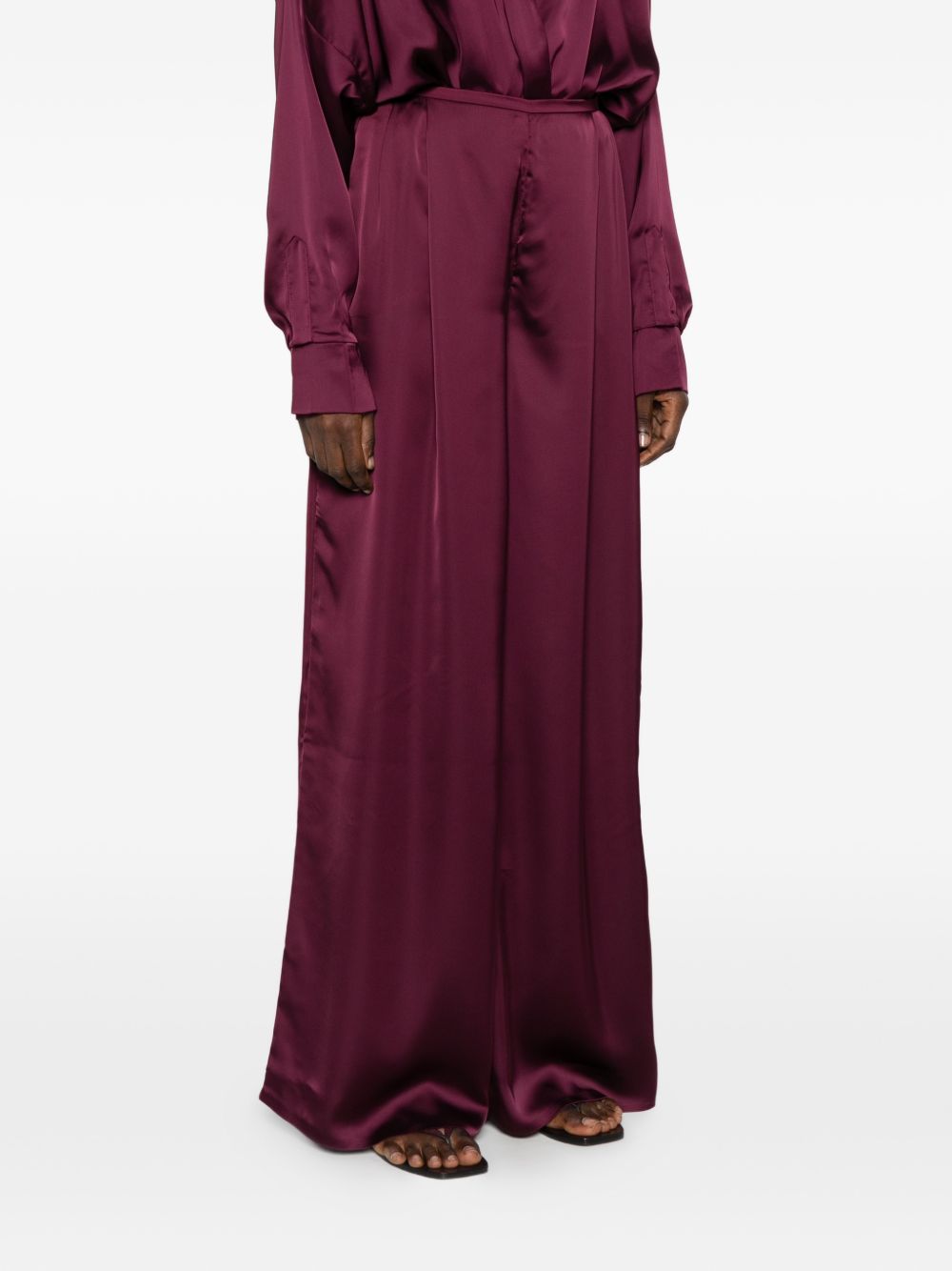 Norma Kamali Trousers - Blu e verdi | 2a1e27373ed663fb1fd79ff2aeaf714eeceb31ca