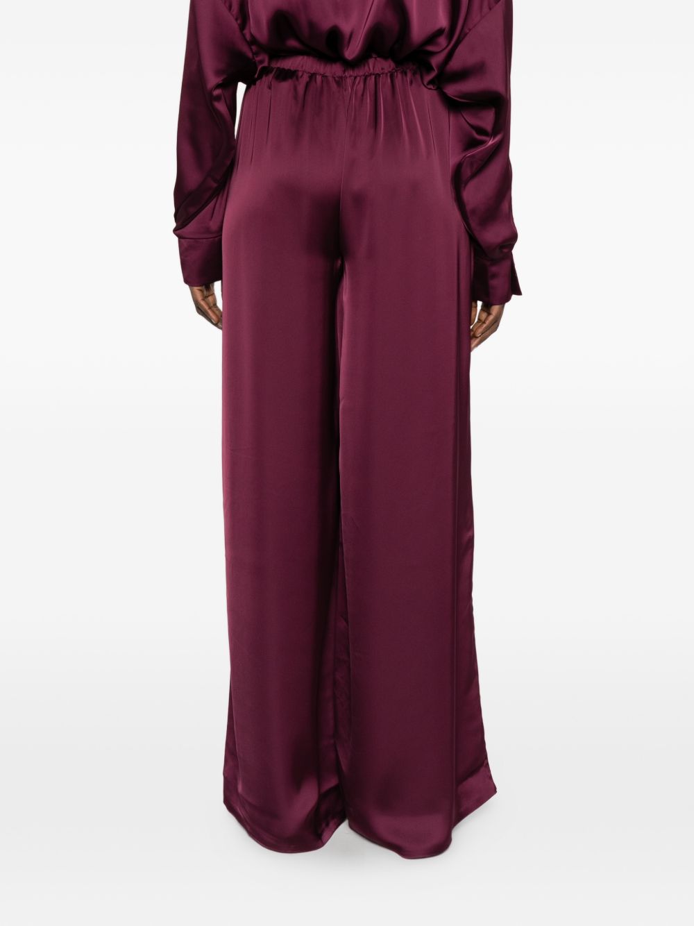 Norma Kamali Trousers - Blu e verdi | 957b29aeefe8e2c0fee7a1db560d997e270f3aee