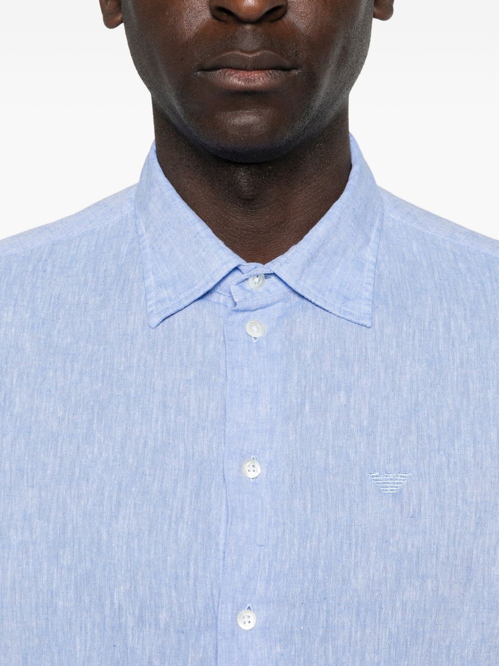 Emporio Armani Shirts - Blu e verdi | bb707b049307ea2b1a9b975a3f8f10651ce42902