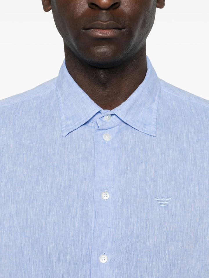 Emporio Armani Shirts - Blu e verdi | bb707b049307ea2b1a9b975a3f8f10651ce42902