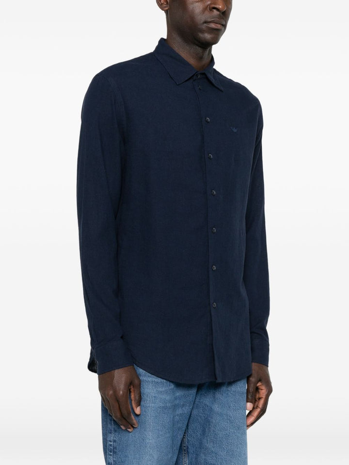 Emporio Armani Shirts - Blu e verdi | 40cecc2c528f43e1ad813dbe622fb9815df9f1d3