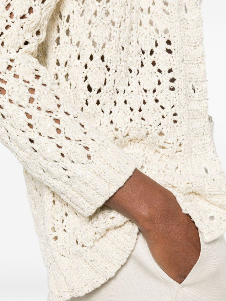 Fabiana Filippi Sweaters - Light and natural | 97294b373e5acf5fc6164f2c0b73dd6c6f153328