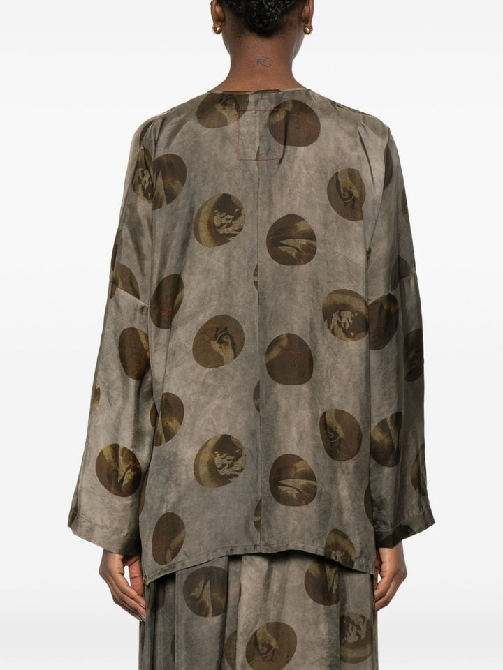 Uma Wang Top - Blacks and greys | 89fc92a1aa0811f5010b00694d918760f71c9c1c