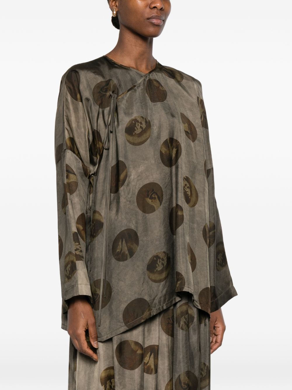 Uma Wang Top - Blacks and greys | 81d6cd0827b23fb4c93dcab4437793c540b78442