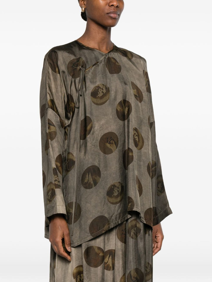 Uma Wang Top - Blacks and greys | 81d6cd0827b23fb4c93dcab4437793c540b78442