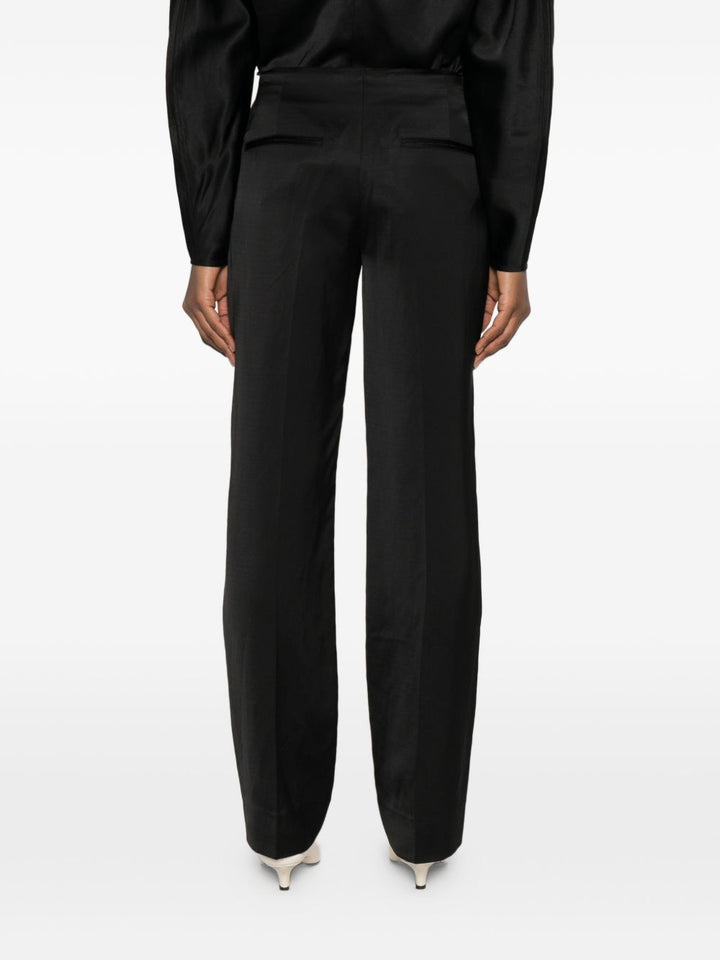 Toteme Main Trousers - Neri e Grigi | eeb54acc4128f0ae745cc255575c8606cdf9d7ab
