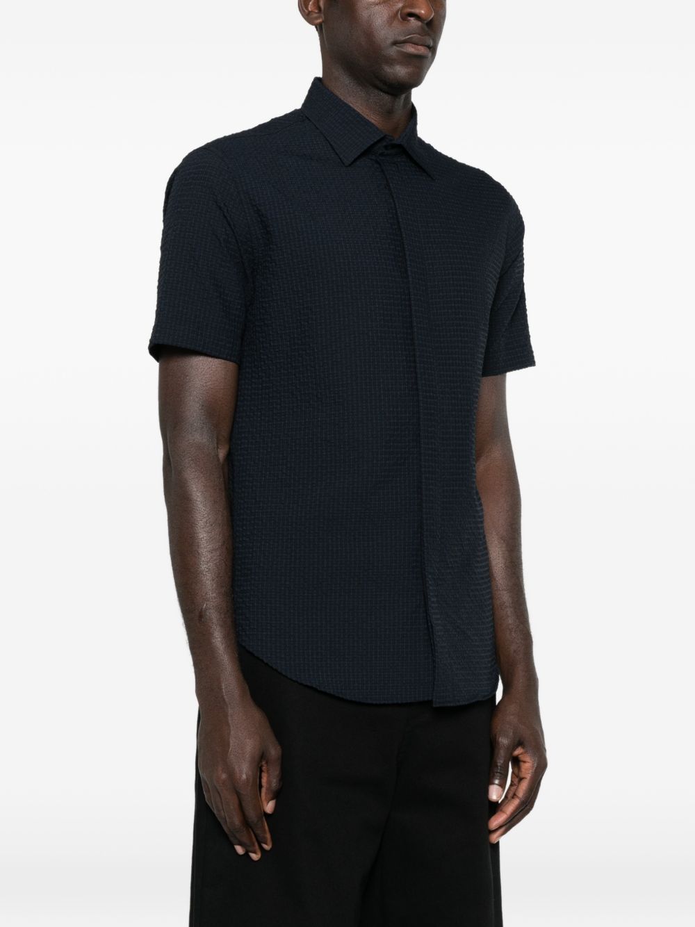Emporio Armani Capsule Shirts - BLUE | 87a2de89030efc6aa9b308dfce49a88348d2e935