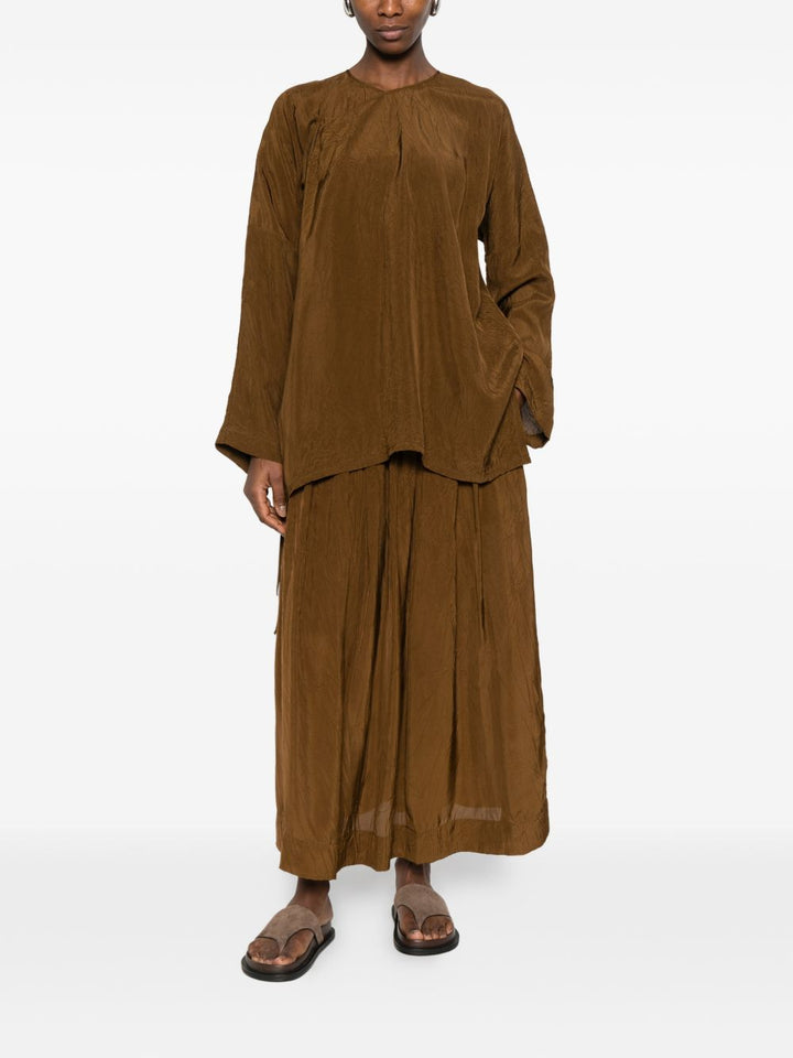 Uma Wang Top - Marrone | 5f7773a202ceb0c40607e9f9fff9a0a38b628bc1