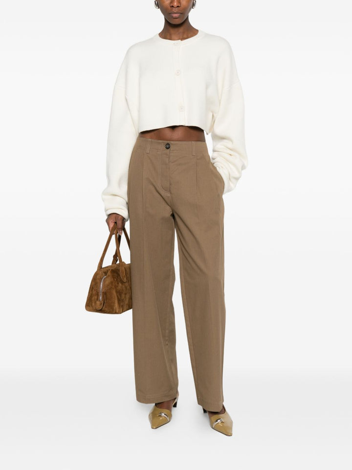 Toteme Main Trousers - MARRONE | 0a1bb325ad8d7450843c777764b12eac52414898