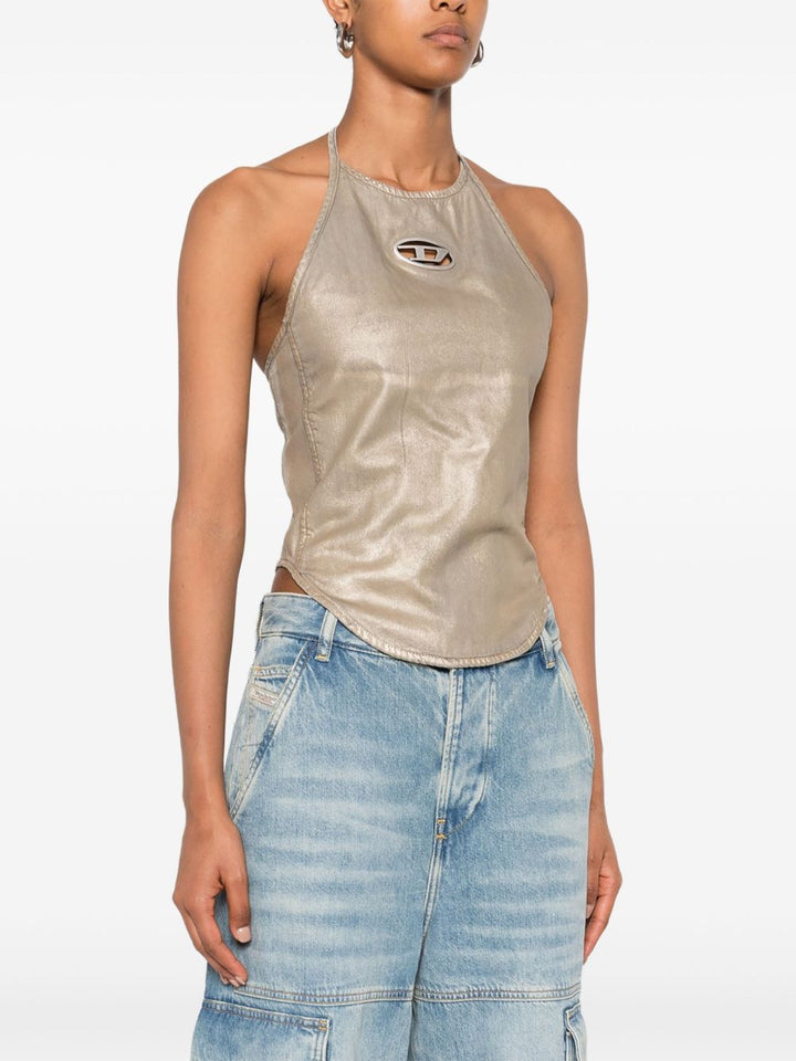 Diesel Top - GOLD | debd4750991a06734a124ec72fb646b48a9f6795