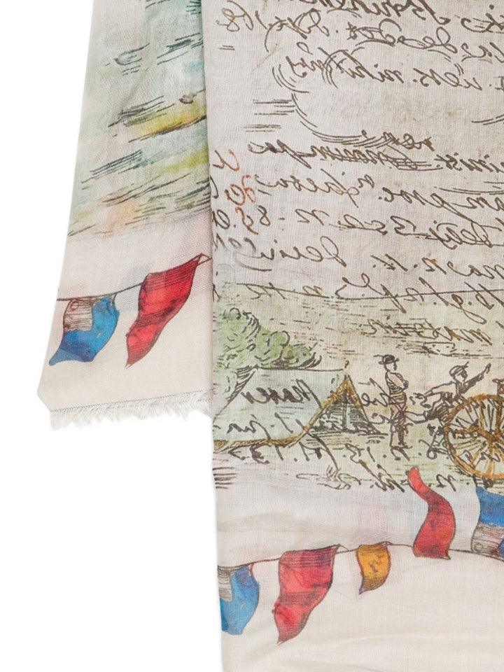 Faliero Sarti Scarfs - Light and natural | 1bec7c66358013e0d8ff327d515c3166b7c9f202