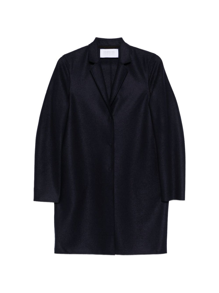 Harris Wharf London Coats - Blue and green | 350f0931e47034ce3a582a19008a5e83078337ab