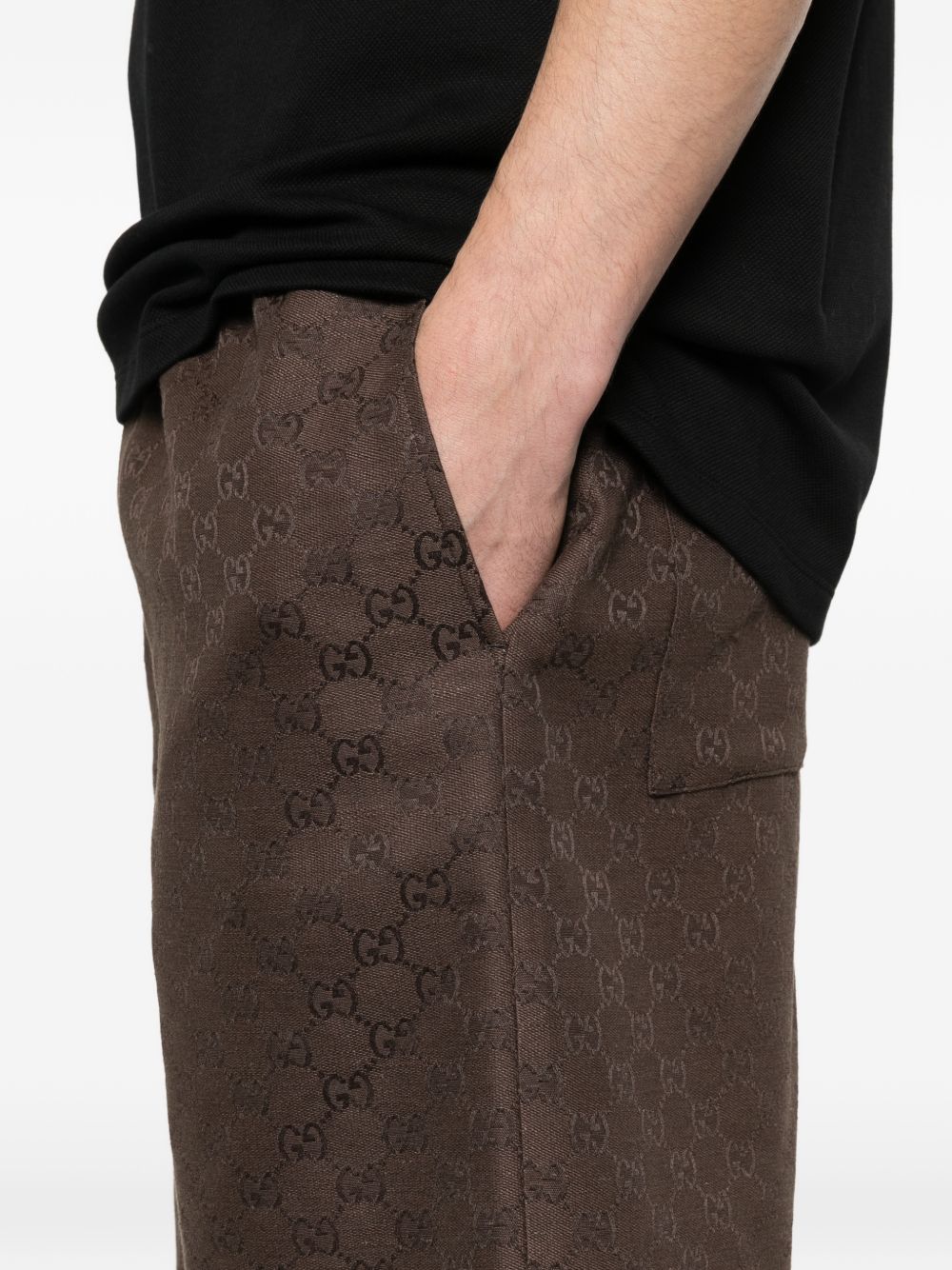 Gucci Shorts - Marroni | 2a4bc2fb438693b00a57cdbdc953220ee3b9607e