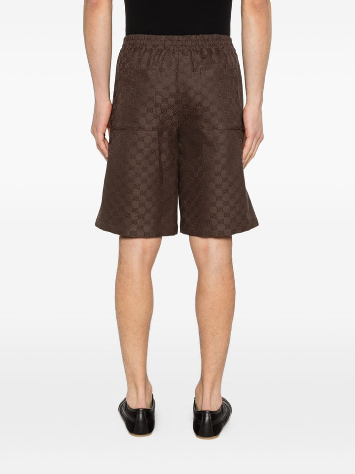 Gucci Shorts - Marroni | 3d921617924091917612f617e8faa325efdefe7a