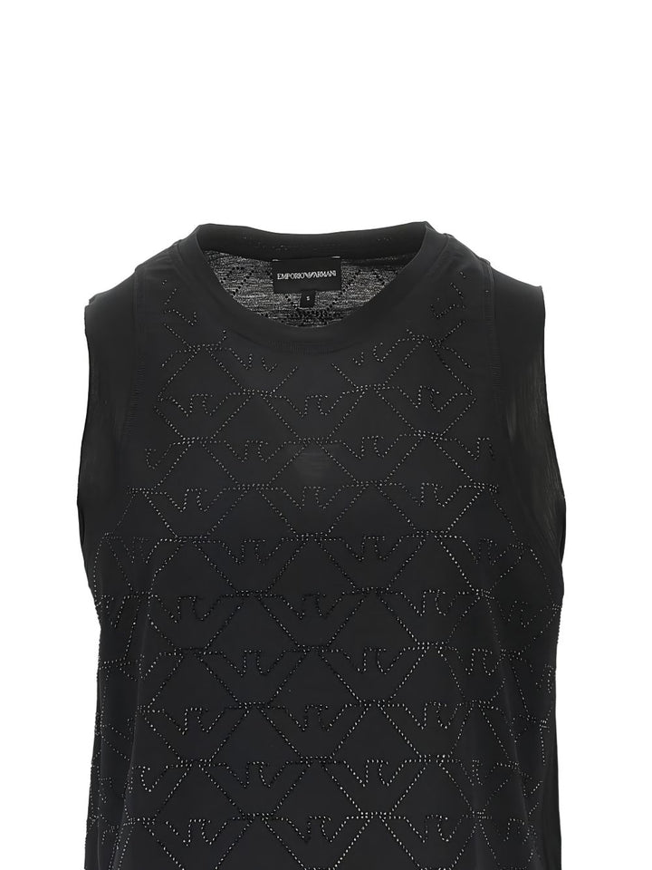 Emporio Armani Top - BLACK | ae046d14e80d68aff81fef108ac24a3aa283b106