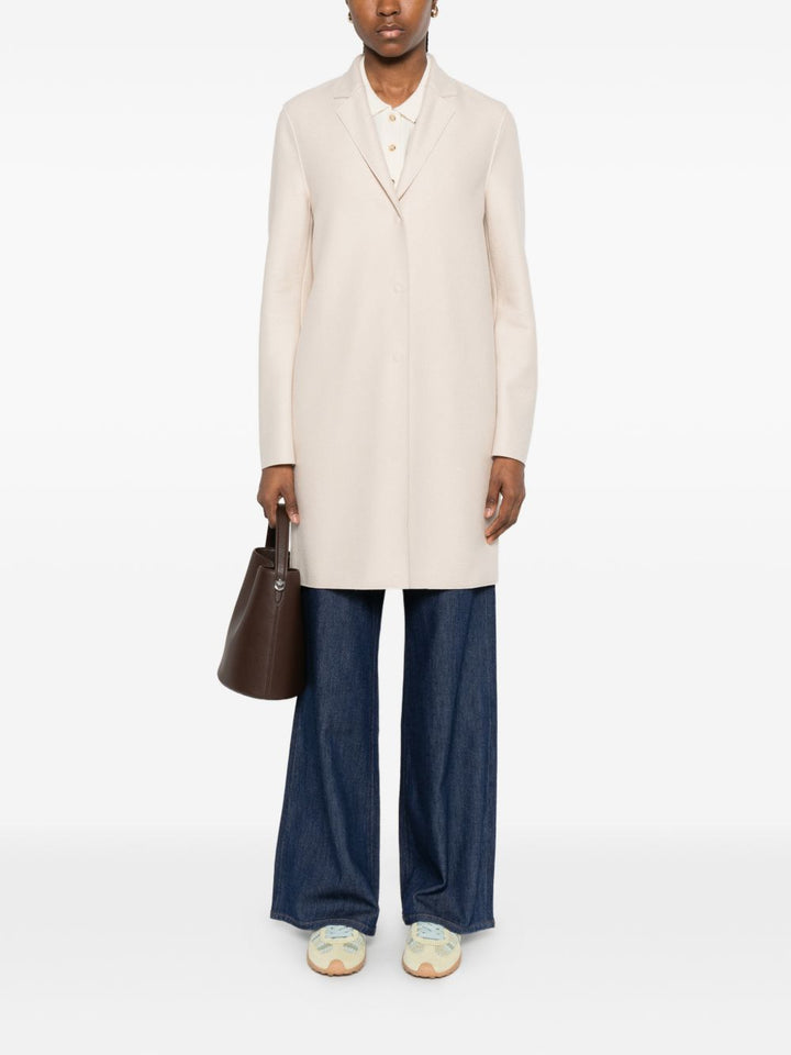 Harris Wharf London Coats - BEIGE | f154ae1aa942f979cc39d9642f17c52d0e1e9468