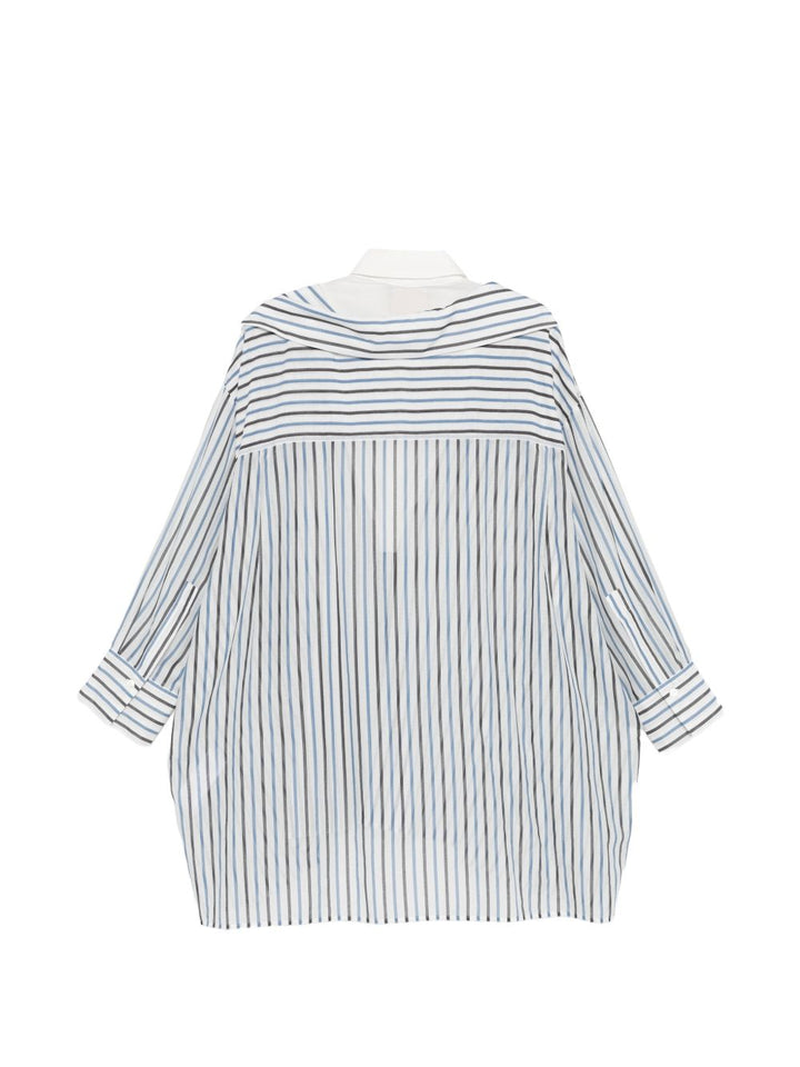 Semicouture Shirts - Blue and green | e9cef40a3b61708411797c332a90e1aafa25b125