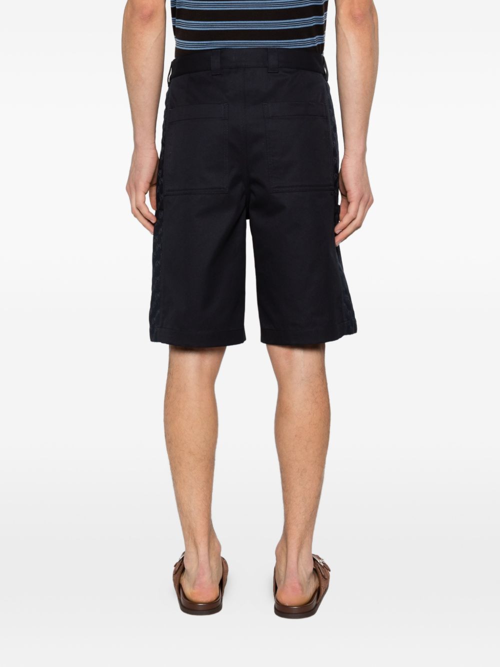 Gucci Shorts - Blu e verdi | 55848d6c862c90a2c04fa1e83d987447ed2a2e87